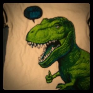 Boys Long Sleeve Dinosaur Shirt